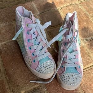 Skechers Kids Sneakers - Pink, Blue, Green